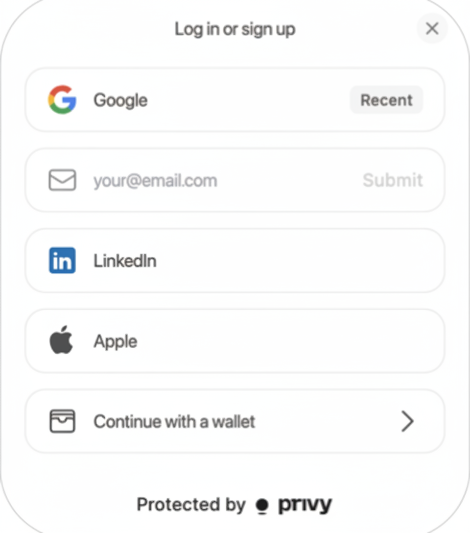 Hypha login dialog