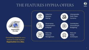 Hypha DAO features
